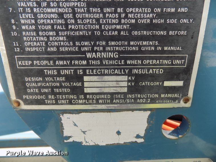 image for item DG2639 2012 Ford F550 Super Duty  SuperCab bucket truck