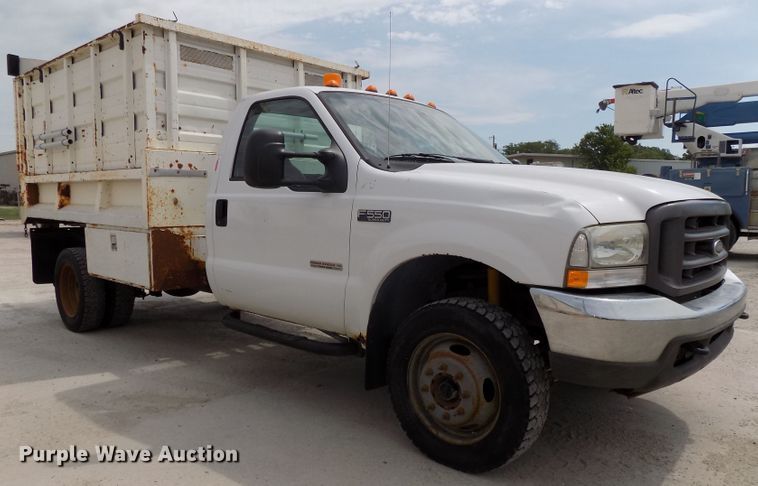 image for item DG2641 2004 Ford F550 Super Duty XL  dump truck