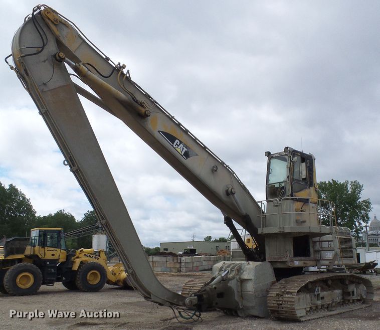 image for item DG5717 1999 Caterpillar 345B  material handler hydraulic excavator