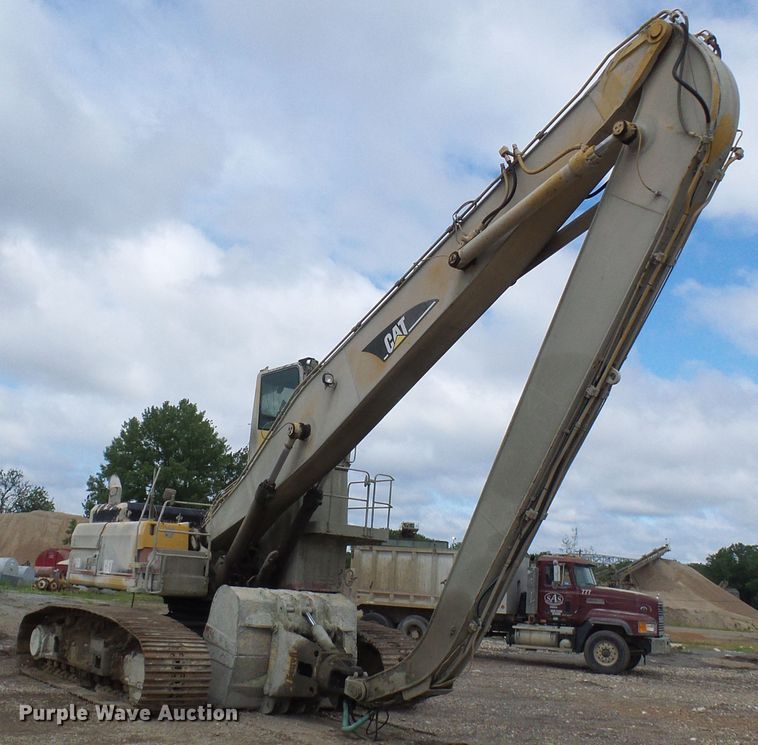 image for item DG5717 1999 Caterpillar 345B  material handler hydraulic excavator