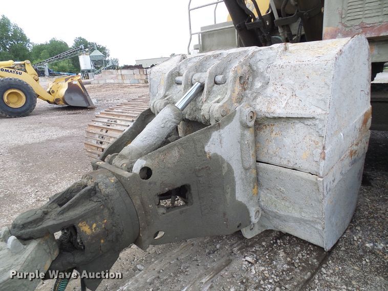 image for item DG5717 1999 Caterpillar 345B  material handler hydraulic excavator