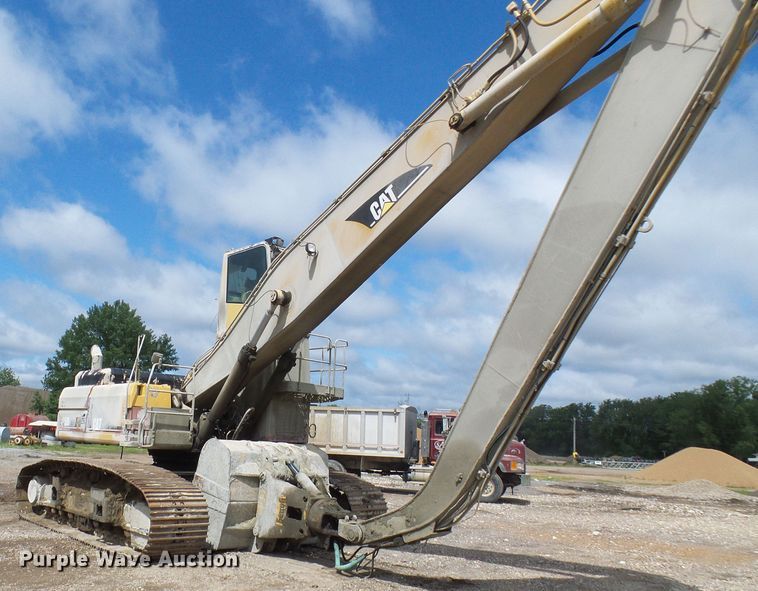 image for item DG5717 1999 Caterpillar 345B  material handler hydraulic excavator