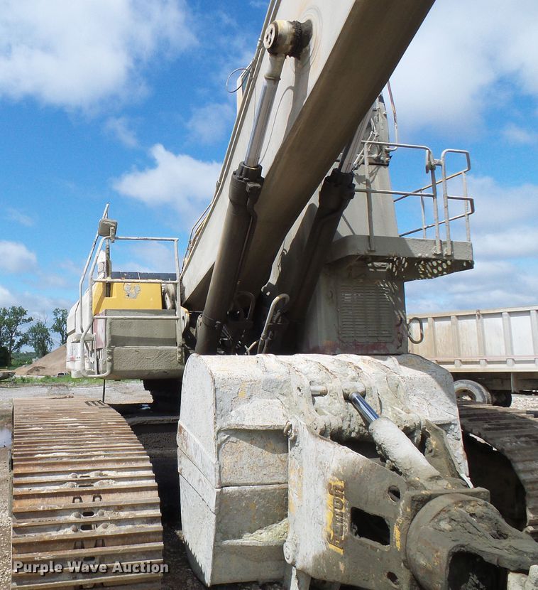 image for item DG5717 1999 Caterpillar 345B  material handler hydraulic excavator