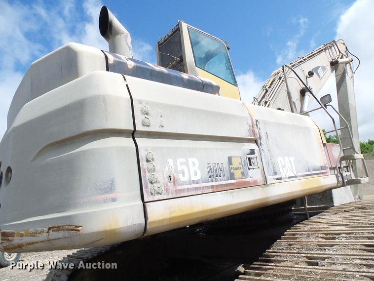 image for item DG5717 1999 Caterpillar 345B  material handler hydraulic excavator