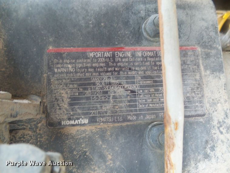 image for item DG5718 2006 Komatsu WA480-5L  wheel loader