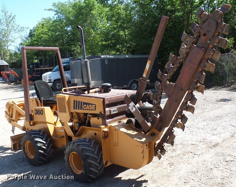 image for item DG5747 1990 Case 360  trencher