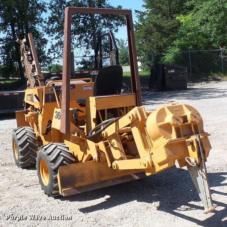 image for item DG5747 1990 Case 360  trencher