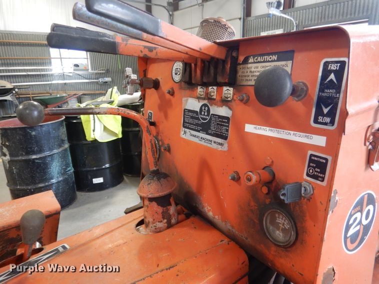 image for item DG5984 1970 Ditch Witch J20  trencher