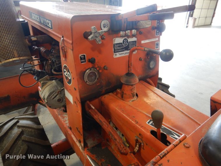 image for item DG5984 1970 Ditch Witch J20  trencher