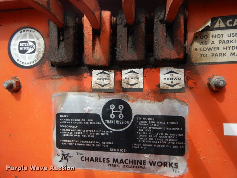 image for item DG5984 1970 Ditch Witch J20  trencher