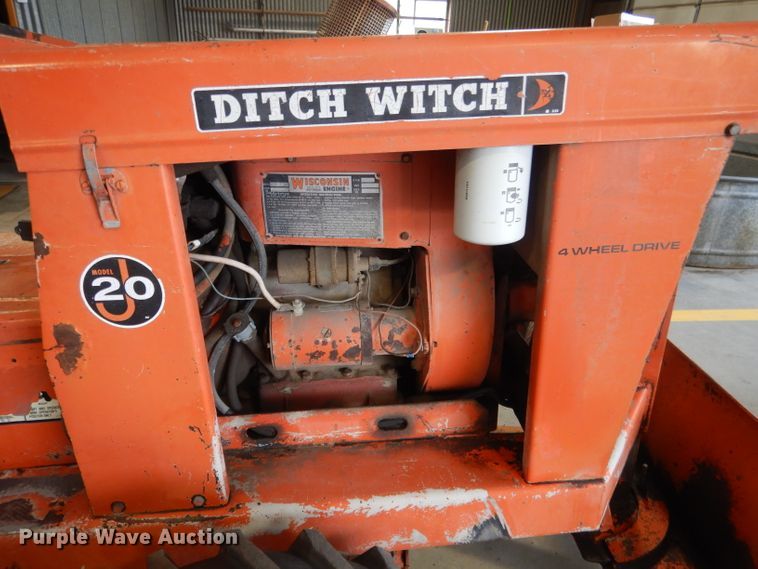 image for item DG5984 1970 Ditch Witch J20  trencher