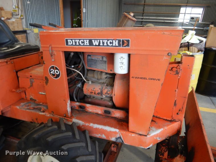 image for item DG5984 1970 Ditch Witch J20  trencher