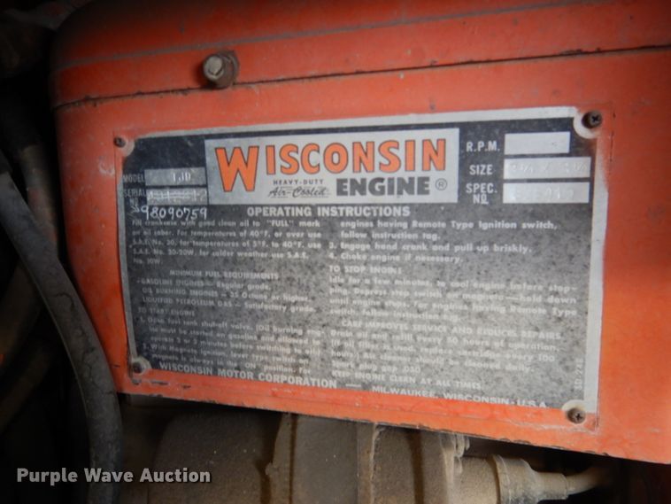 image for item DG5984 1970 Ditch Witch J20  trencher