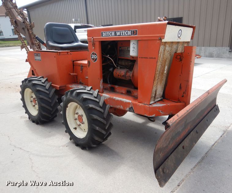 image for item DG5984 1970 Ditch Witch J20  trencher