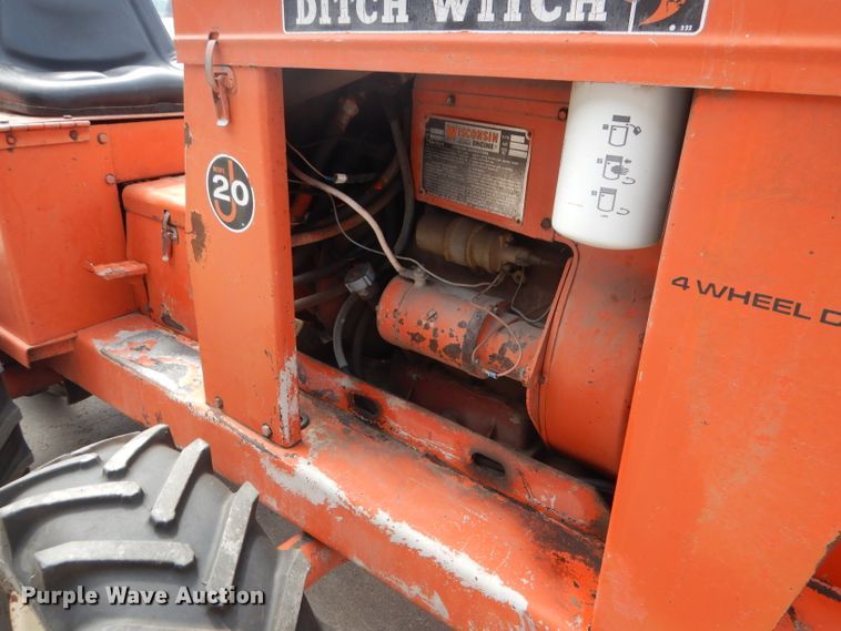 image for item DG5984 1970 Ditch Witch J20  trencher