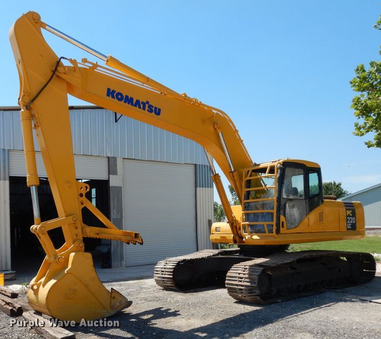 image for item DG6804 2003 Komatsu PC220LC-7L excavator