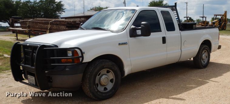 image for item DG6835 2007 Ford F250 Super Duty  SuperCab pickup truck