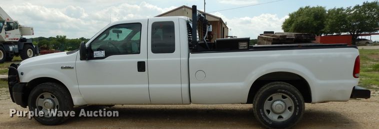 image for item DG6835 2007 Ford F250 Super Duty  SuperCab pickup truck