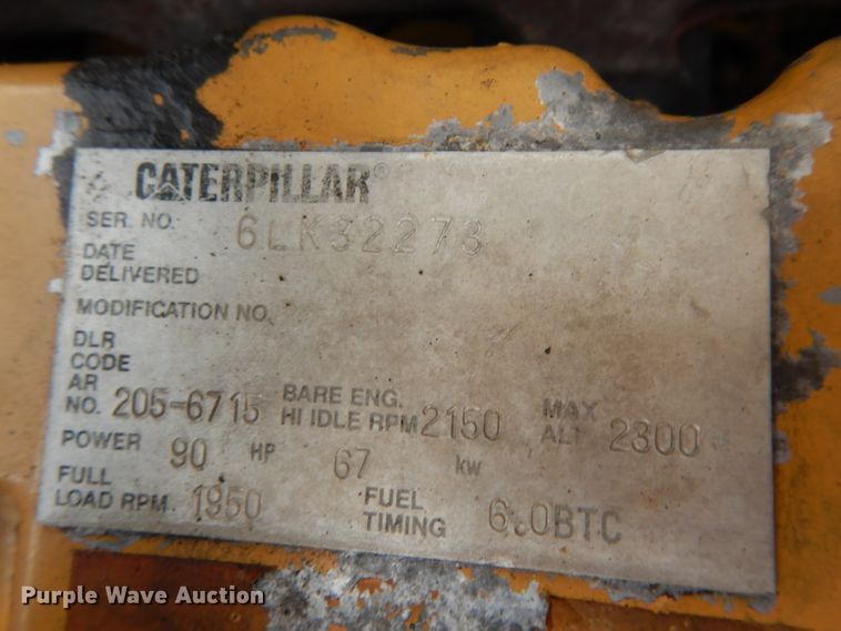 image for item DG6838 2004 Caterpillar 312C L  excavator