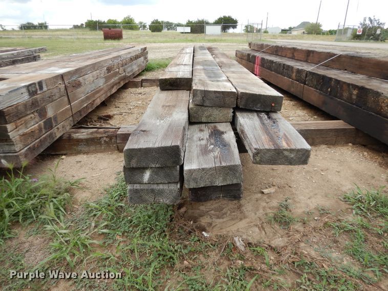 (30) bridge timbers in Eddy, TX Item DG6843 sold Purple Wave