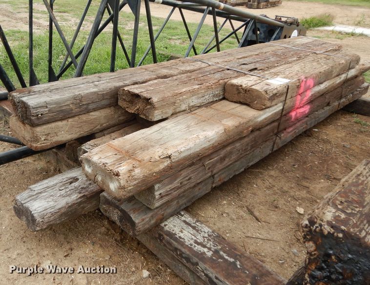 (12) bridge timbers in Eddy, TX Item DG6846 sold Purple Wave