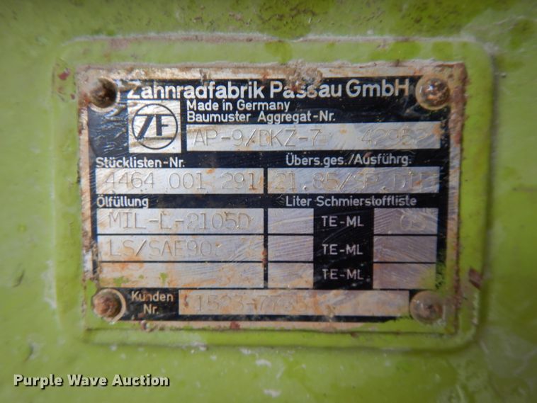 image for item DG7776 Terex 3066  haul truck