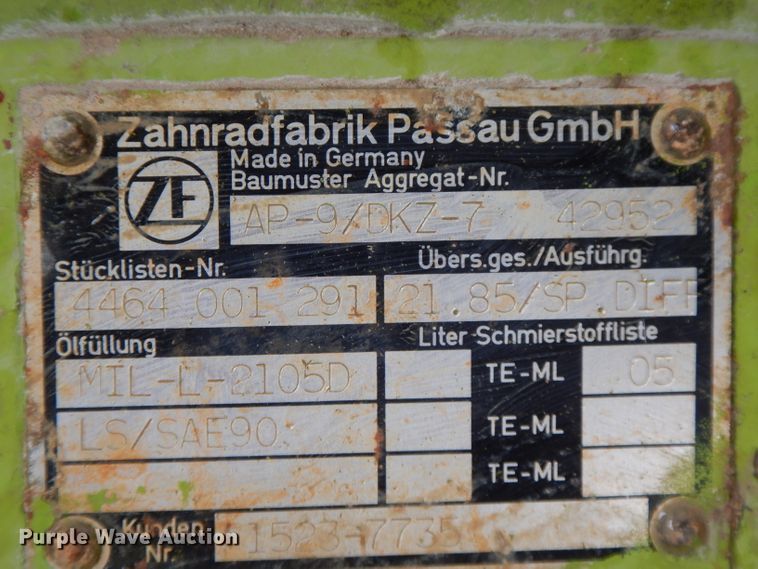 image for item DG7776 Terex 3066  haul truck