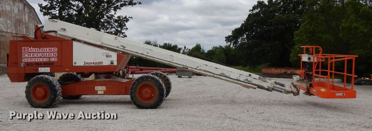 image for item DG7777 1998 Snorkelift TBA60RDZ  boom lift