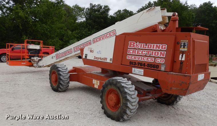 image for item DG7777 1998 Snorkelift TBA60RDZ  boom lift