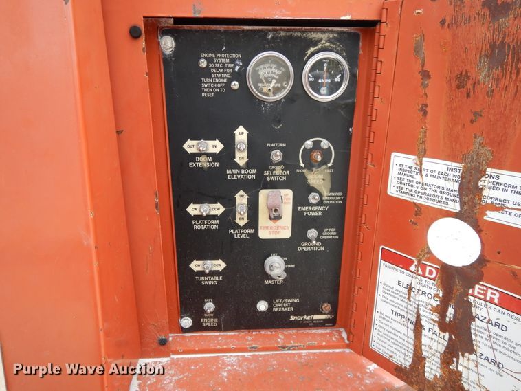 image for item DG7777 1998 Snorkelift TBA60RDZ  boom lift