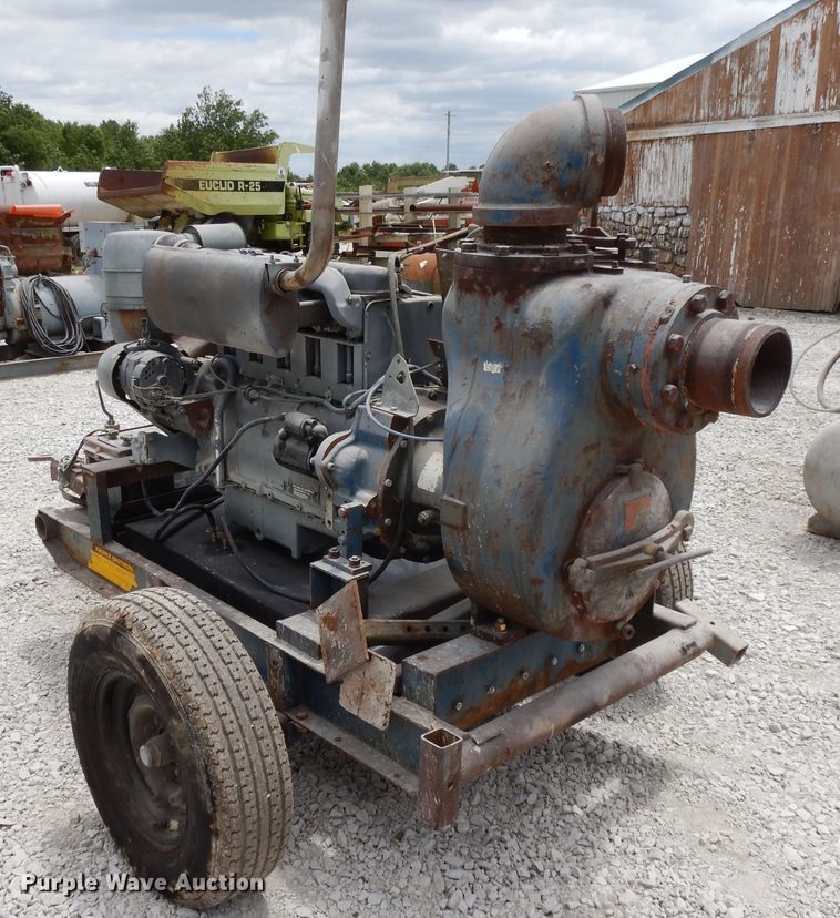 image for item DG7781 Gorman Rupp 16CDF4L water pump