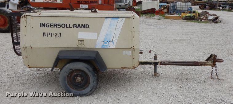 image for item DG7782 Ingersoll Rand 100  air compressor