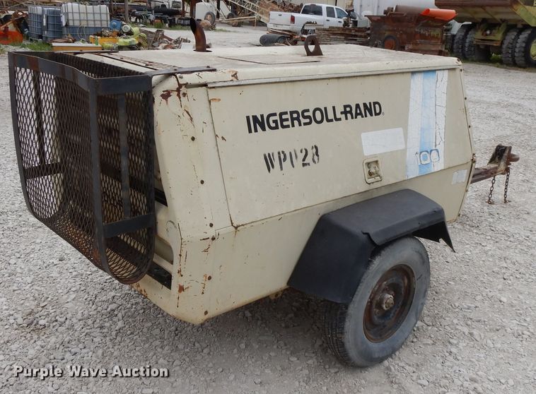 image for item DG7782 Ingersoll Rand 100  air compressor