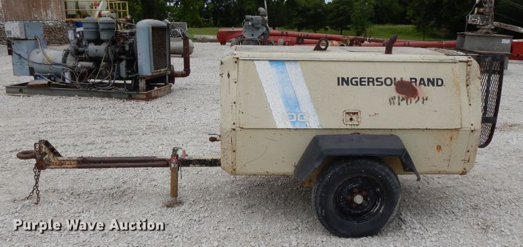 image for item DG7782 Ingersoll Rand 100  air compressor