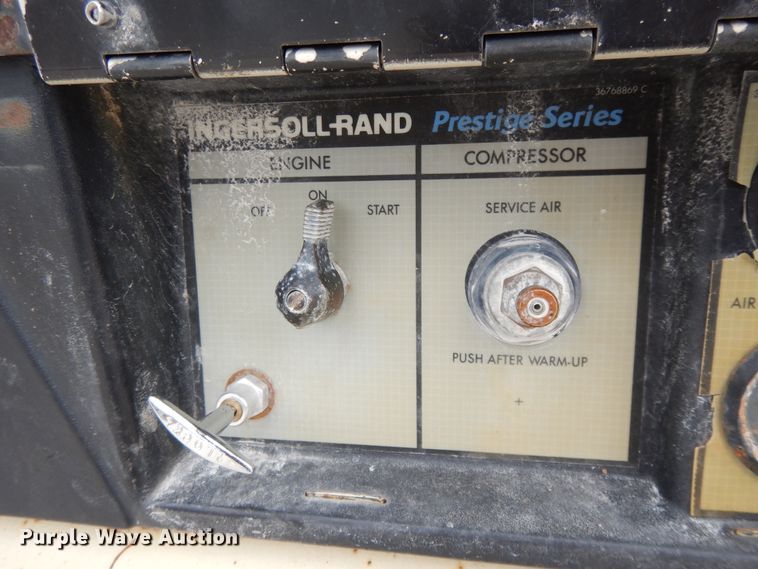 image for item DG7782 Ingersoll Rand 100  air compressor