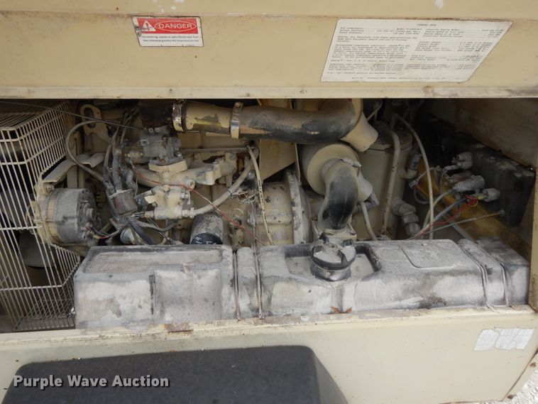 image for item DG7782 Ingersoll Rand 100  air compressor
