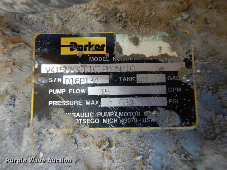 image for item DG7787 Parker V415MM32C1C1PB2N/10 hydraulic pump