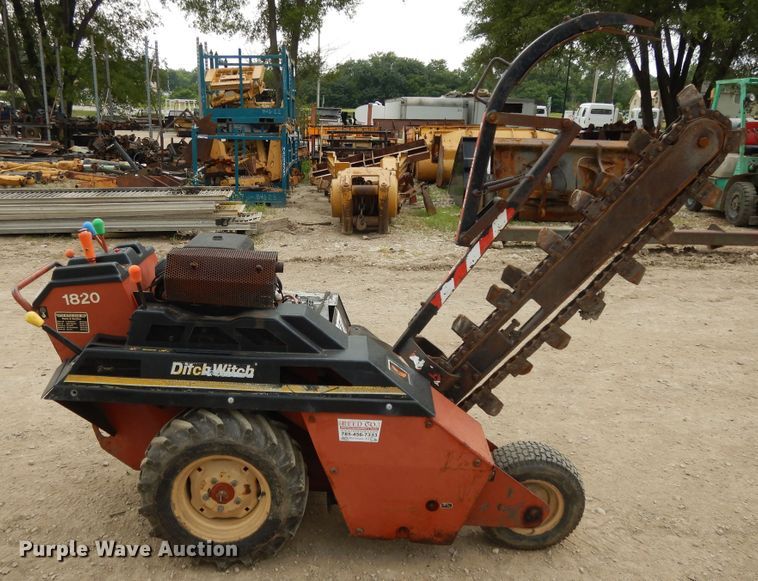 image for item DG7899 Ditch Witch 1820  trencher