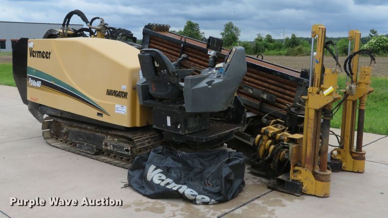 image for item DH1000 2013 Vermeer D24X40 Series II Navigator  directional boring unit