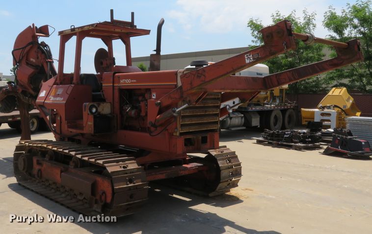 image for item DH1009 1993 Ditch Witch HT100  crawler cable plow