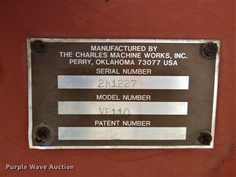 image for item DH1009 1993 Ditch Witch HT100  crawler cable plow