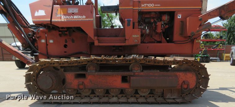 image for item DH1009 1993 Ditch Witch HT100  crawler cable plow