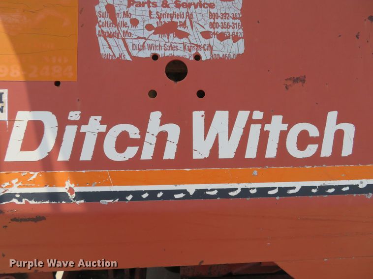 image for item DH1009 1993 Ditch Witch HT100  crawler cable plow