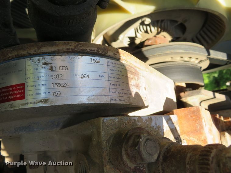 image for item DH1033 1994 Ford L8000  dump truck