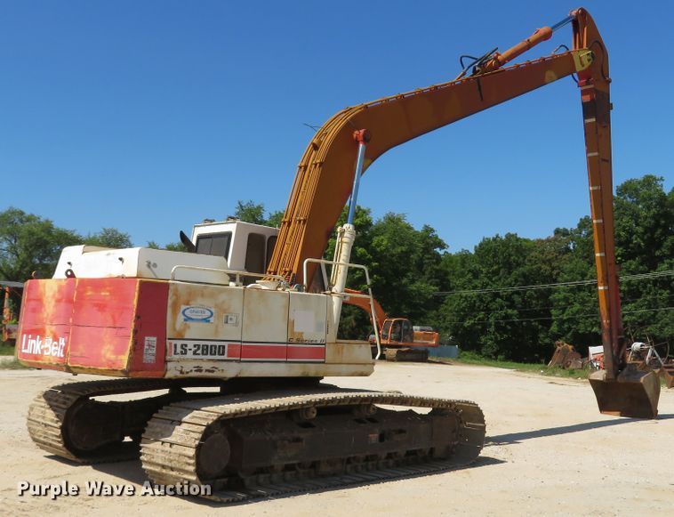 image for item DH1034 Link Belt LS-2800C II  long reach excavator
