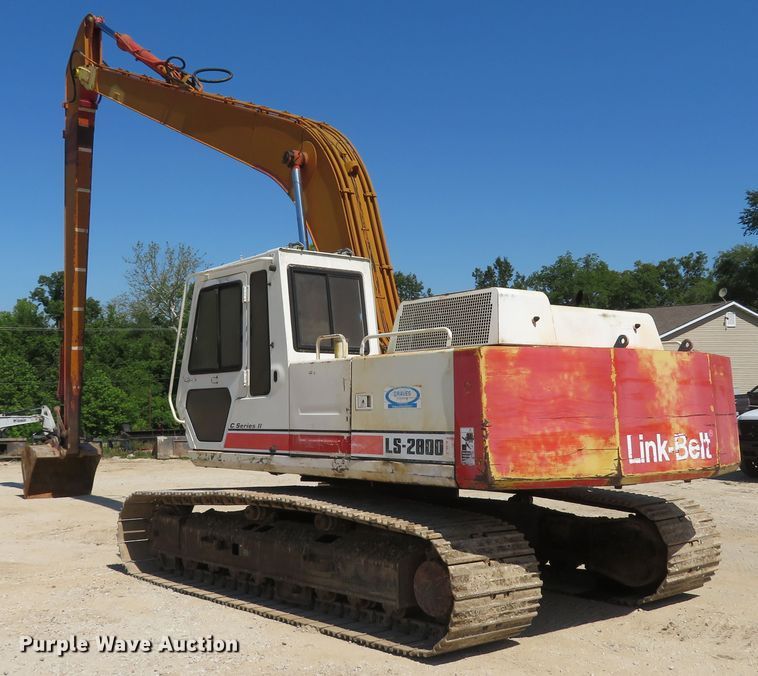 image for item DH1034 Link Belt LS-2800C II  long reach excavator