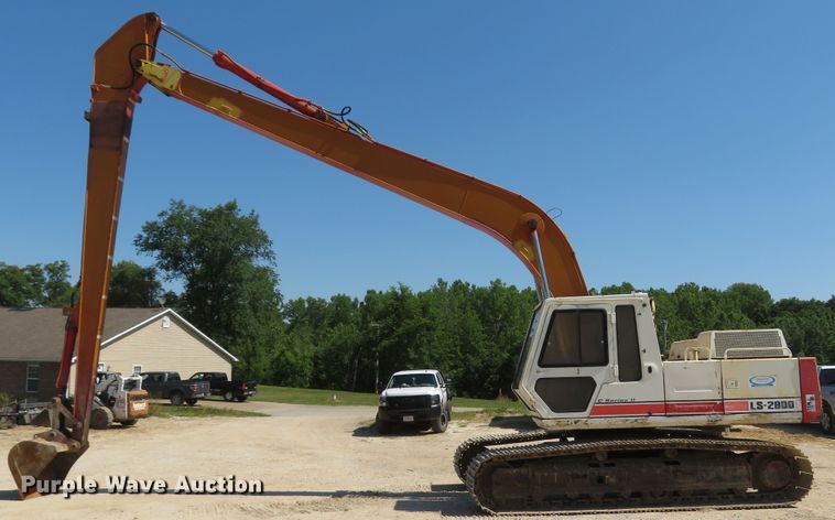 image for item DH1034 Link Belt LS-2800C II  long reach excavator