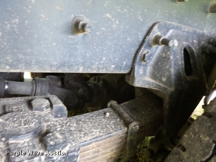 image for item DH3797 2004 Sterling L-Line  flatbed truck with forklift