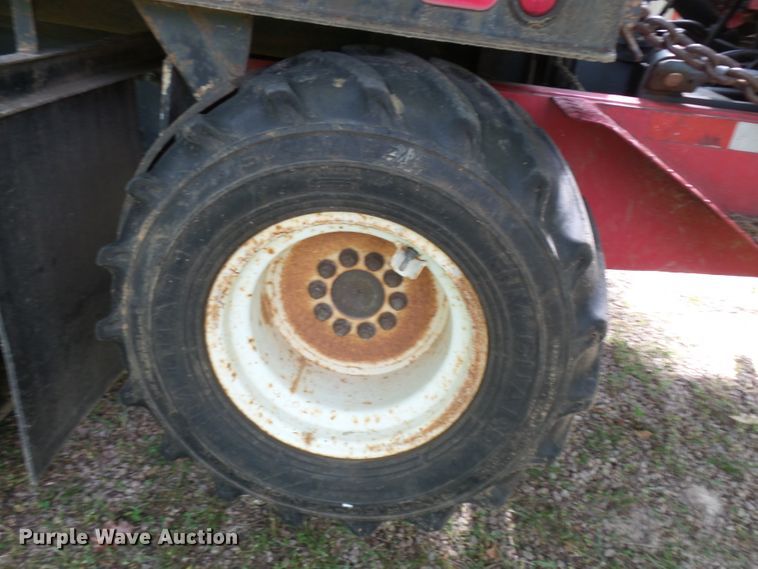 image for item DH3797 2004 Sterling L-Line  flatbed truck with forklift