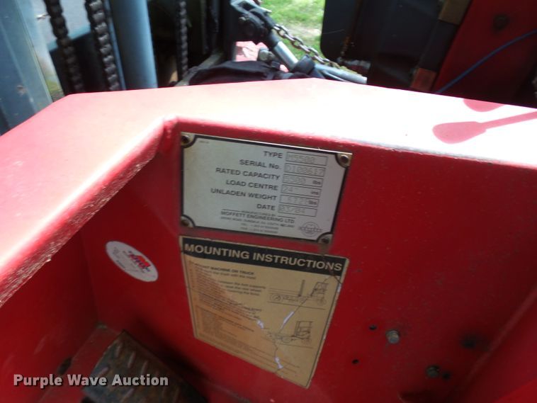 image for item DH3797 2004 Sterling L-Line  flatbed truck with forklift